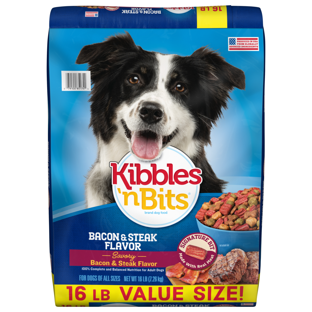 Kibbles 'n Bits Savory Bacon & Steak Flavor Dry Dog Food